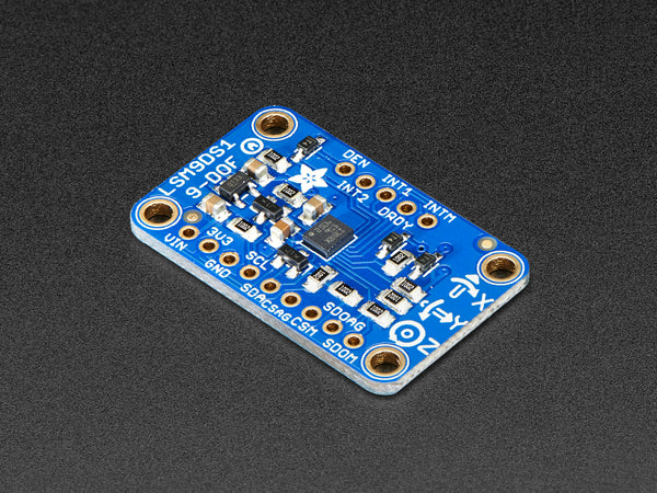 Adafruit 9-DOF Accel/Mag/Gyro+Temp Breakout Board - LSM9DS1