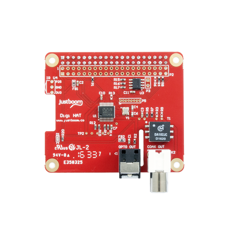 JustBoom Digi HAT - Buy - Pakronics®- STEM Educational kit supplier Australia- coding - robotics