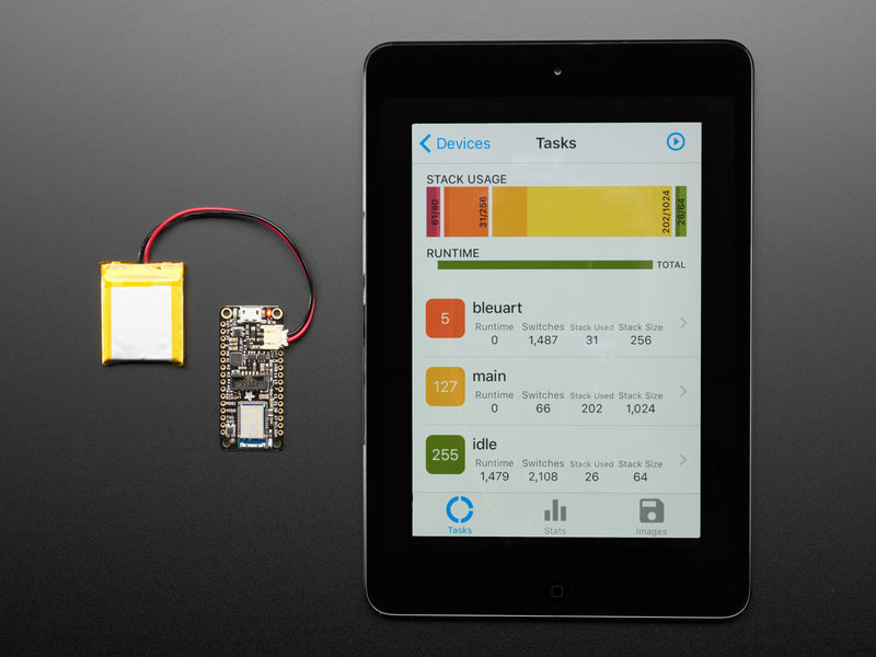 Adafruit Feather nRF52 Pro with myNewt Bootloader