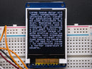 1.8\" Color TFT LCD display with MicroSD Card Breakout