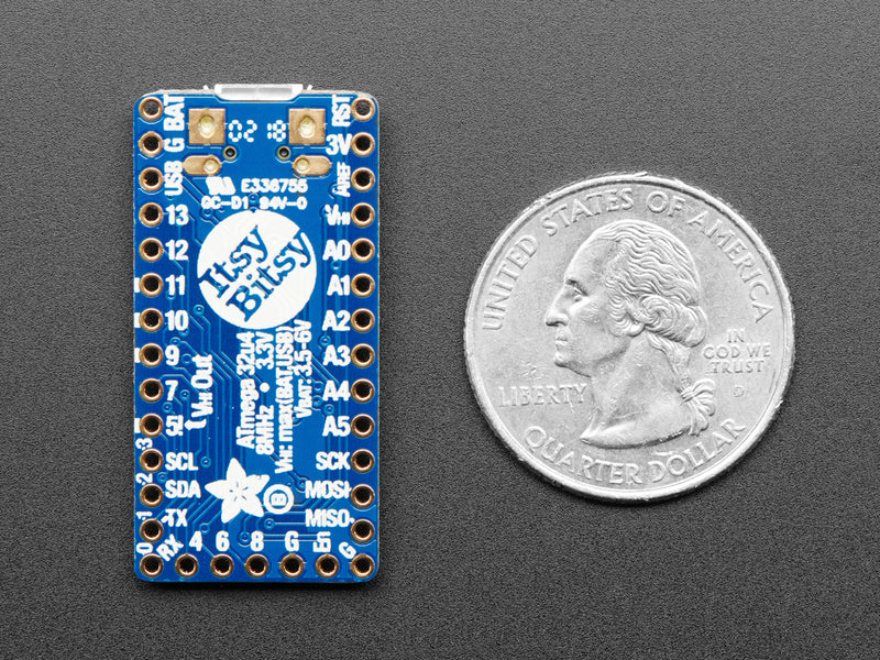 Adafruit ItsyBitsy 32u4 - 3V 8MHz