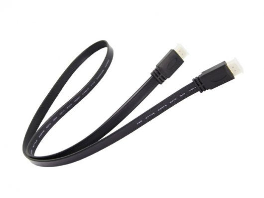 Flat HDMI Male to Male Cable  1M,Support 3D For HDTV computer & tablets cable - Buy - Pakronics®- STEM Educational kit supplier Australia- coding - robotics