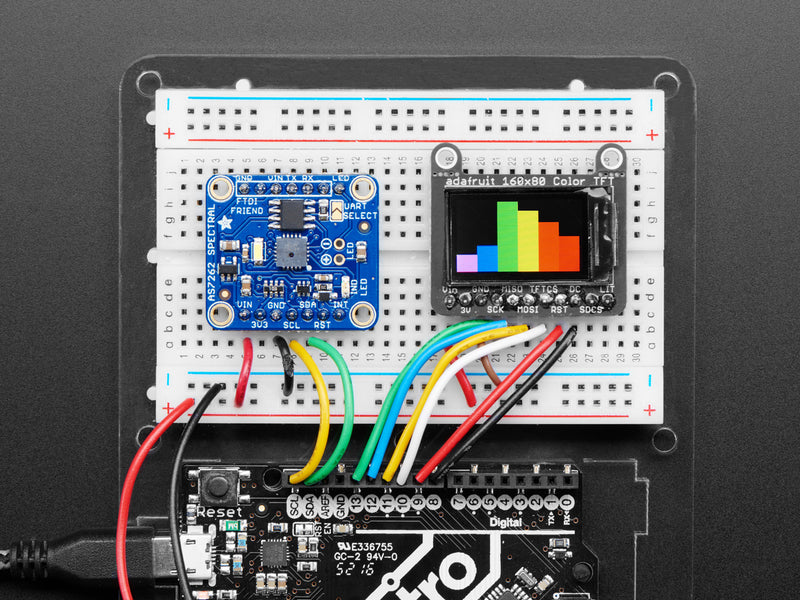 Adafruit AS7262 6-Channel Visible Light / Color Sensor Breakout