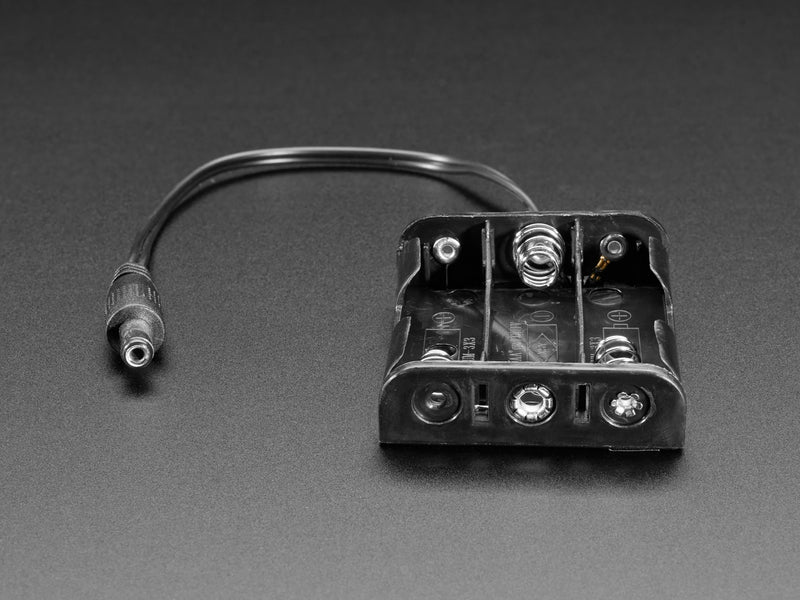 3 x AA Battery Holder with 2.1mm Plug