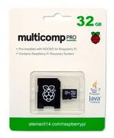 Raspberry Pi NOOBS MicroSD Card - 32 GB