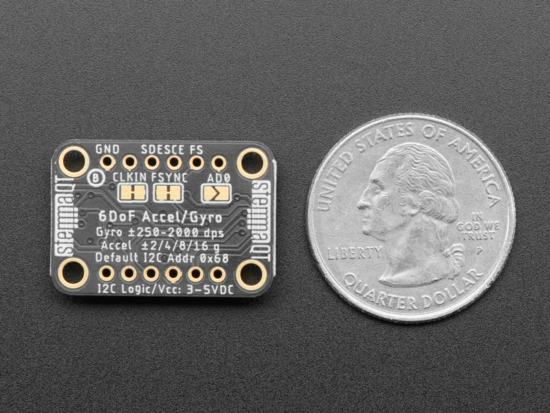 Adafruit MPU-6050 6-DoF Accel and Gyro Sensor - STEMMA QT Qwiic