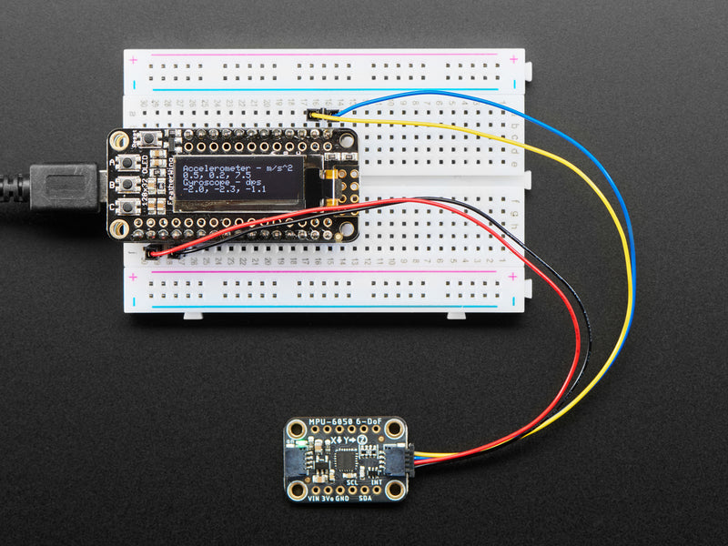 Adafruit MPU-6050 6-DoF Accel and Gyro Sensor - STEMMA QT Qwiic