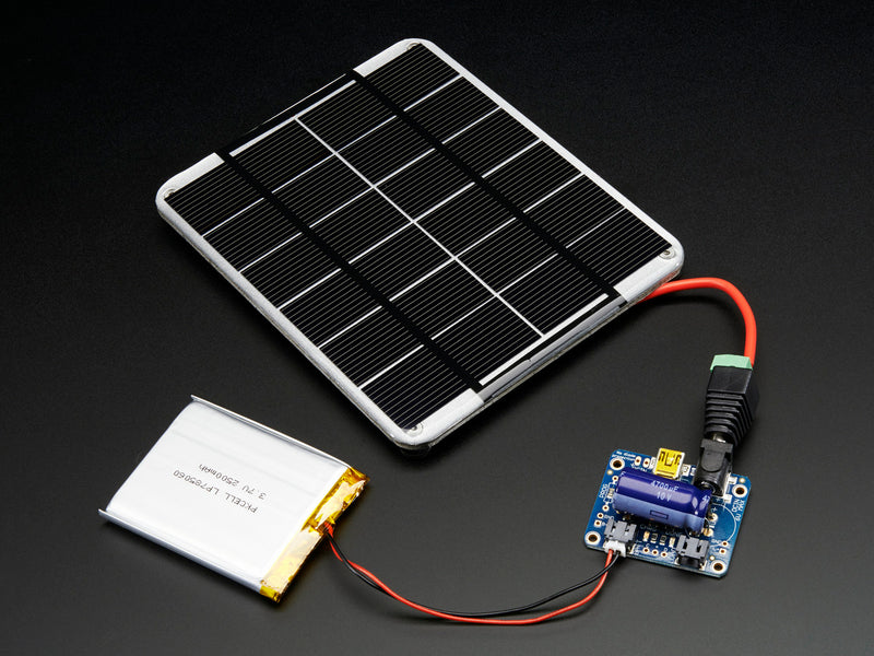 USB / DC / Solar Lithium Ion/Polymer charger