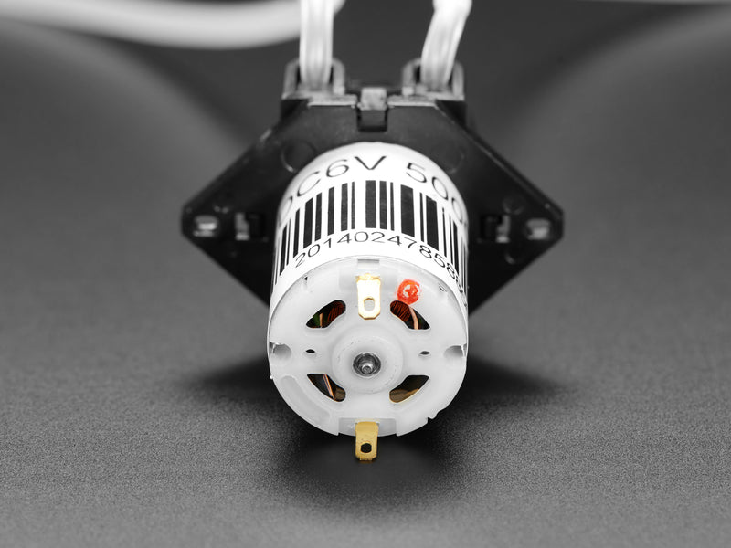 Peristaltic Liquid Pump with Silicone Tubing - 5V to 6V DC Power