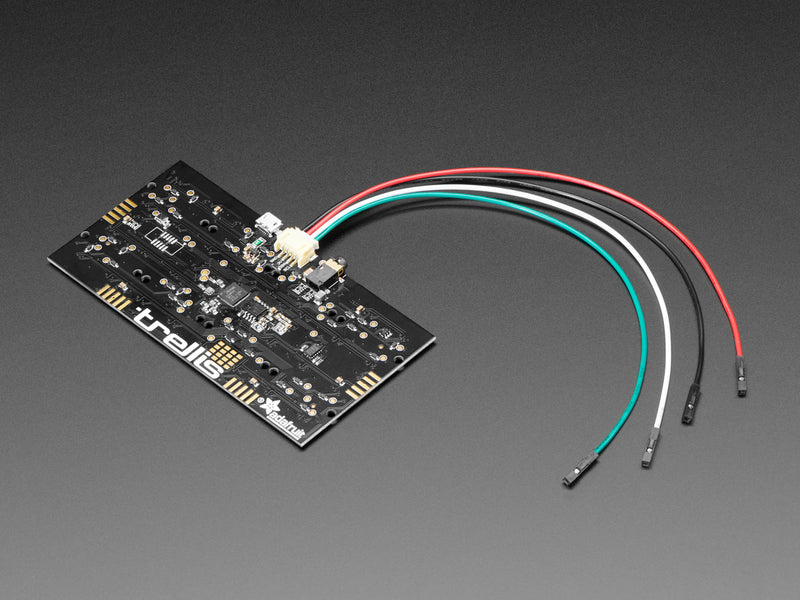 JST PH 4-Pin to Female Socket Cable - I2C STEMMA Cable - 200mm