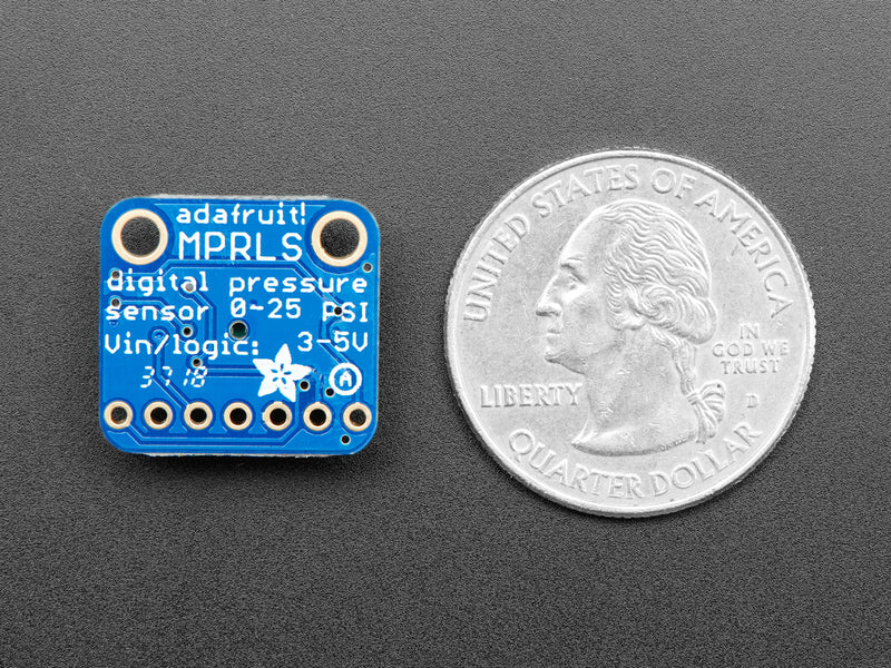 Adafruit MPRLS Ported Pressure Sensor Breakout - 0 to 25 PSI