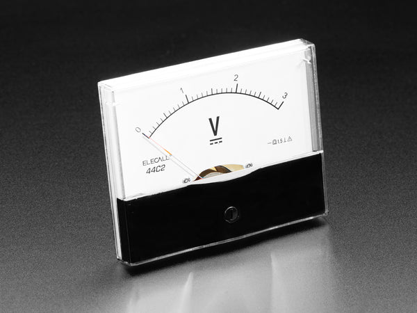 Large 3V Analog Panel Meter