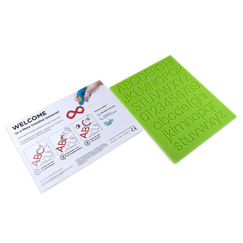 3Doodler Alphabet Learning Kit - Buy - Pakronics®- STEM Educational kit supplier Australia- coding - robotics
