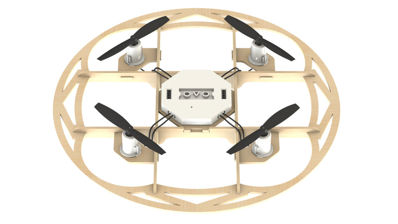 Airwood Taiji Wood Frame - Buy - Pakronics®- STEM Educational kit supplier Australia- coding - robotics