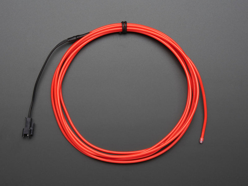 High Brightness Pink Electroluminescent (EL) Wire - 2.5 meters