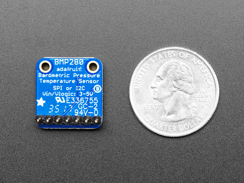 Adafruit BMP280 I2C or SPI Barometric Pressure & Altitude Sensor