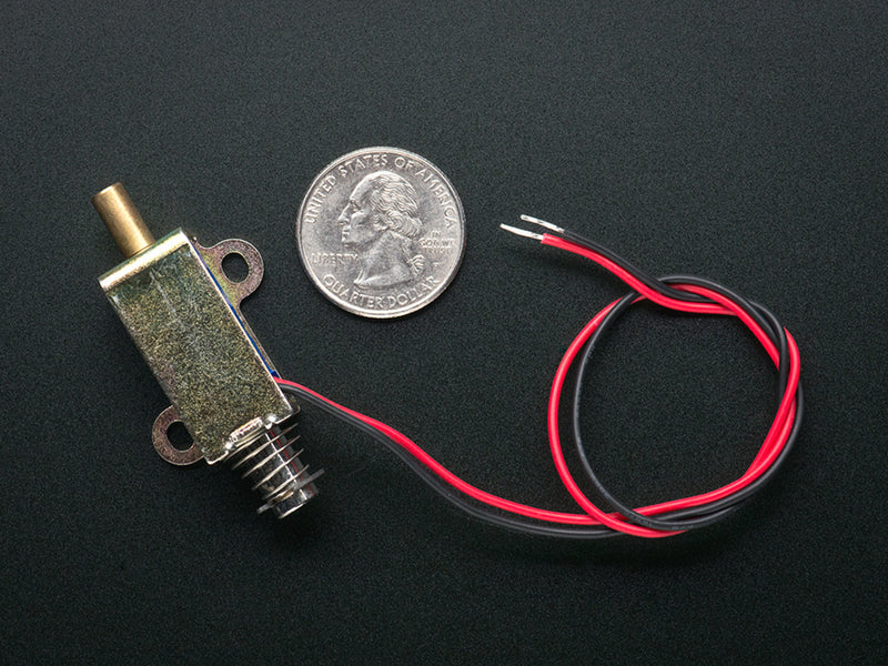 Small  Push-Pull Solenoid - 12VDC