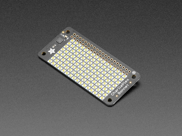 Adafruit CharliePlex LED Matrix Bonnet - 8x16 Warm White LEDs