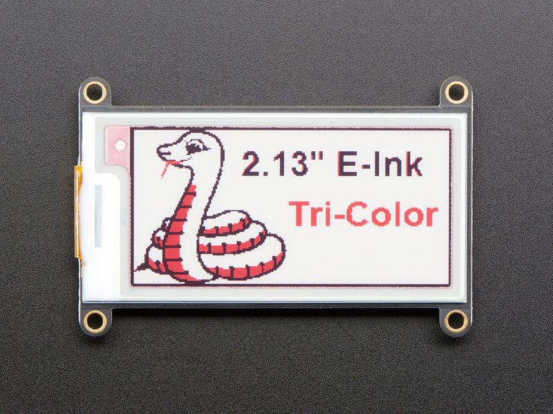 Adafruit 2.13\" Tri-Color eInk / ePaper Display FeatherWing