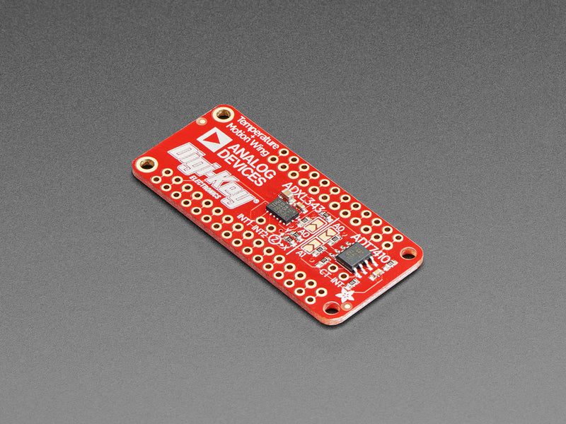 Adafruit ADXL343 + ADT7410 Sensor FeatherWing