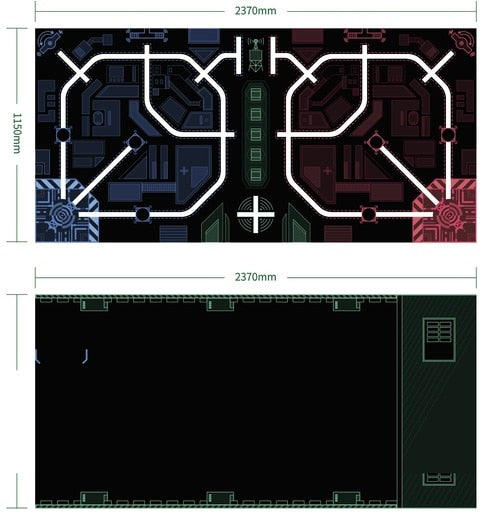 Makeblock 2020 MakeX Starter PVC Mat