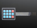 Membrane 3x4 Matrix Keypad + extras