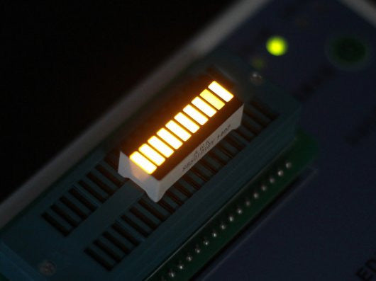 Buy 10 Segment LED - Yellow SS104990111 Seeed Studio