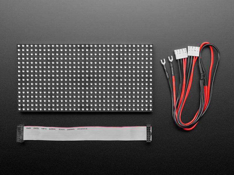 Medium 16x32 RGB LED matrix panel - 6mm Pitch