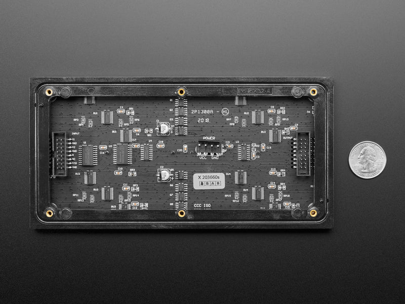Medium 16x32 RGB LED matrix panel - 6mm Pitch