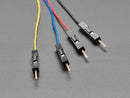 STEMMA QT / Qwiic JST SH 4-pin to Premium Male Headers Cable