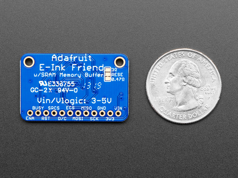 Adafruit eInk Breakout Friend with 32KB SRAM