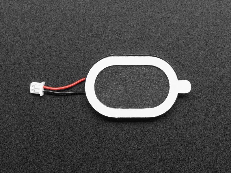 Mini Oval Speaker with Short Wires - 8 Ohm 1 Watt