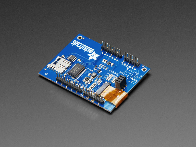 Adafruit 2.7\" Tri-Color eInk / ePaper Shield with SRAM
