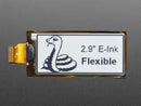 2.9\" Flexible 296x128 Monochrome eInk / ePaper Display