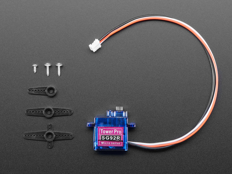 Micro Servo with 3-pin JST Cable - STEMMA Connector Compatible