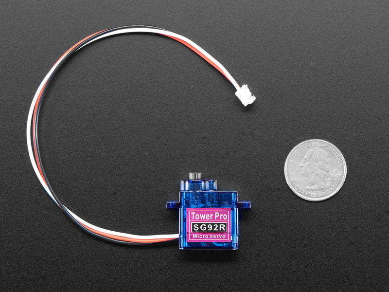 Micro Servo with 3-pin JST Cable - STEMMA Connector Compatible