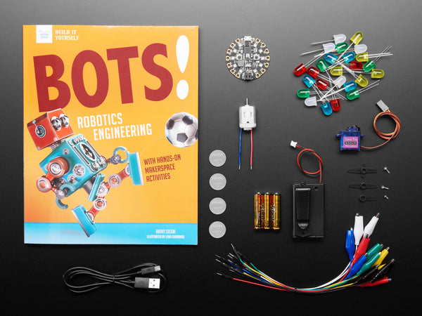 Bots! by Kathy Ceceri - Book and Parts Bundle