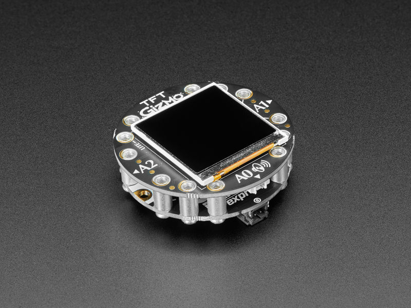 Circuit Playground TFT Gizmo - Bolt-on Display + Audio Amplifier