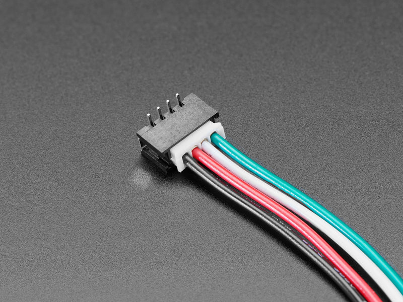 JST PH 4-pin Vertical Connector (10-pack) - STEMMA