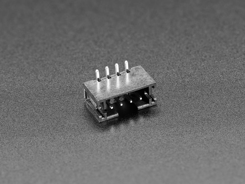 JST PH 4-pin Vertical Connector (10-pack) - STEMMA