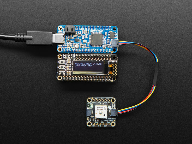 Adafruit Mini GPS PA1010D - UART and I2C - STEMMA QT