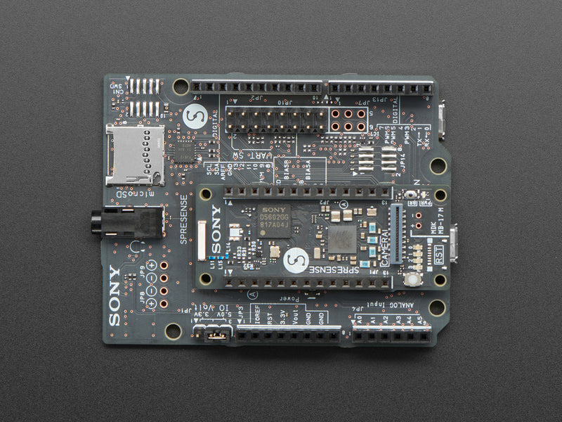 Sony Spresense Pack - Main Board + Extension Board + Camera