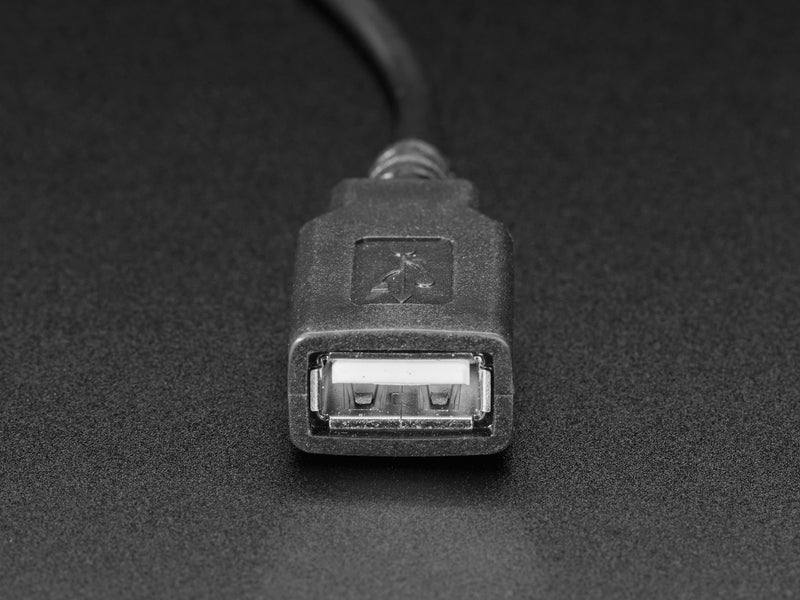 USB Type A Jack Breakout Cable with Premium Female Jumpers