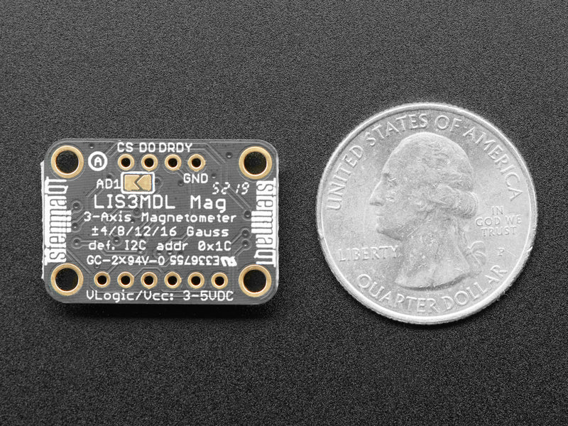 Adafruit Triple-axis Magnetometer - LIS3MDL