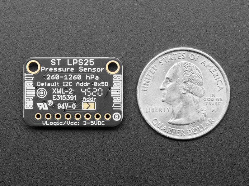 Adafruit LPS25 Pressure Sensor - STEMMA QT / Qwiic