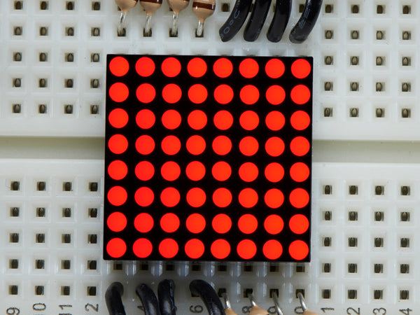 Miniature 8x8 Red LED Matrix