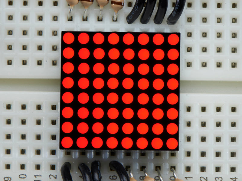 Miniature 8x8 Red LED Matrix