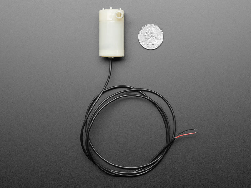 Submersible 3V DC Water Pump with 1 Meter Wire - Horizontal Type