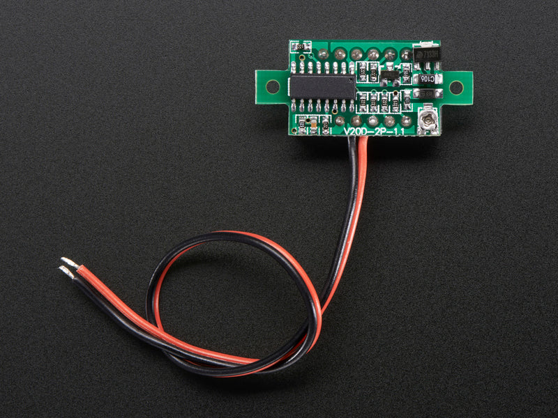 Mini 2-wire Volt Meter (3.2 - 30 VDC)