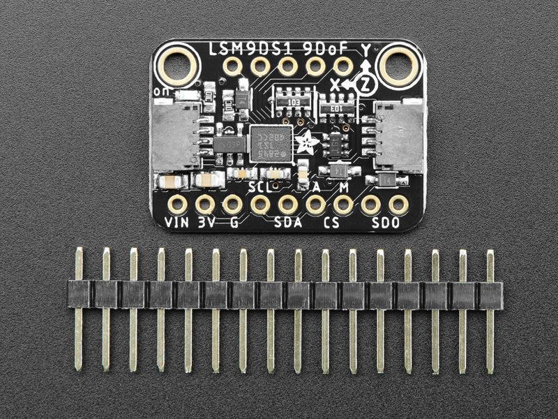 Adafruit 9-DOF LSM9DS1 Breakout Board - STEMMA QT / Qwiic